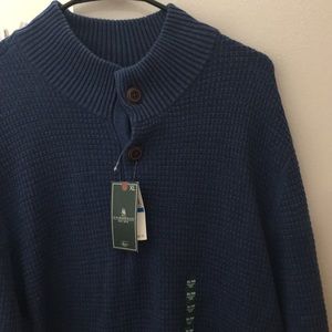 G.H. Bass&Co. - LongSleeve Blue Sweater